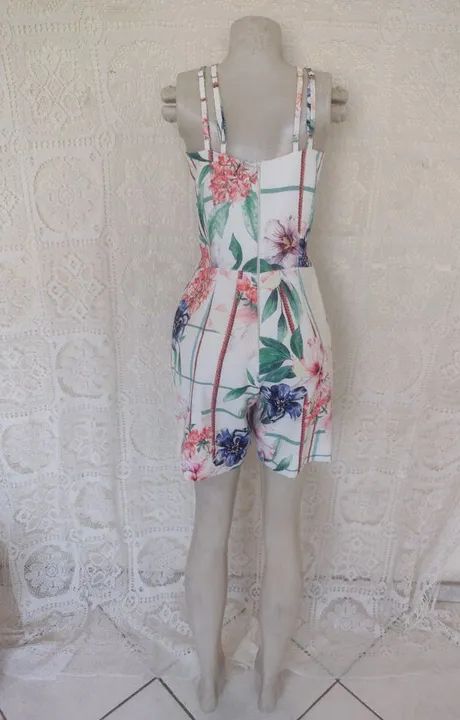 Macaquinho Branco estampado  - Foto 4