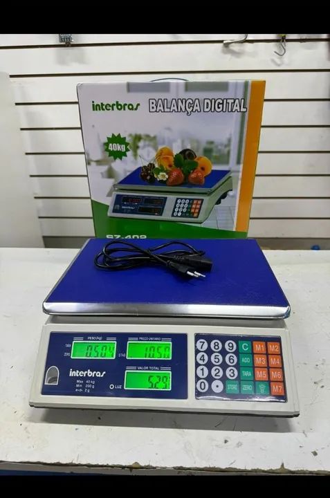 Balança  Digital  40kg Interbras Nova