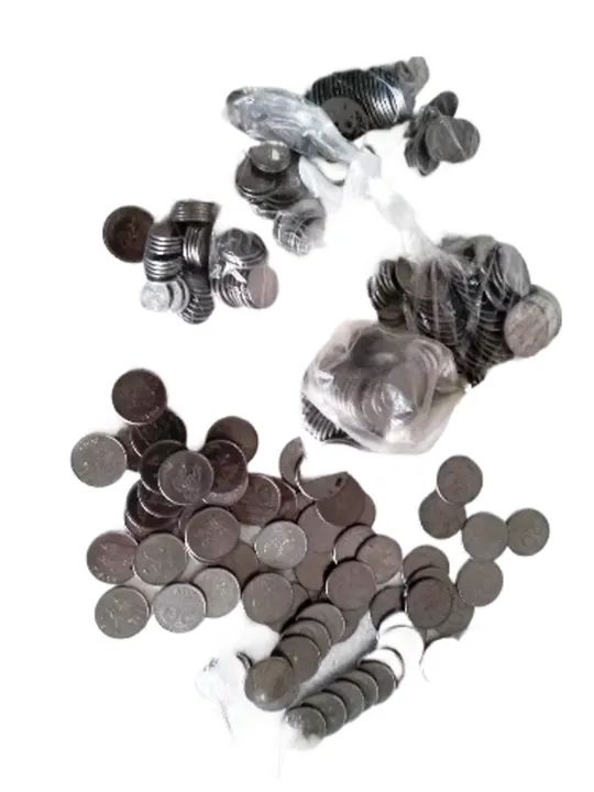 Lote de moedas do Brasil (Antigas) - 300 unidades e Brinde - Foto 2