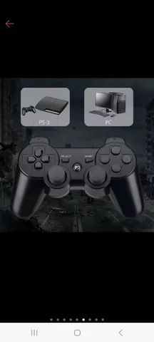 Controle de ps3 novo cuida64308649411331121