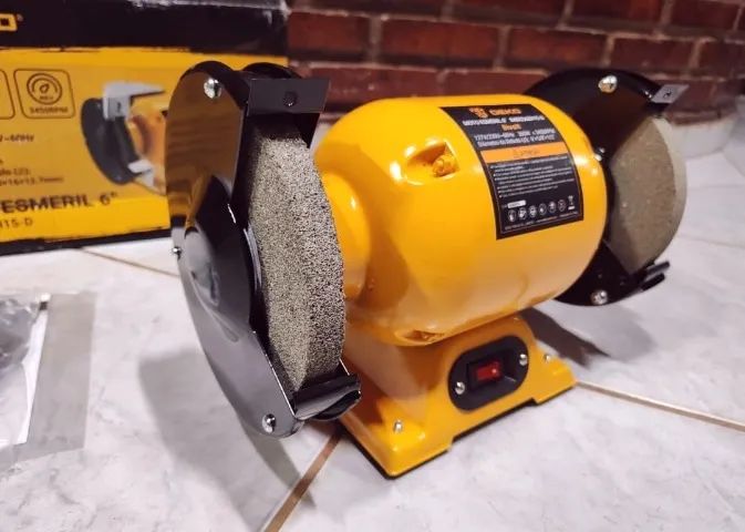 Moto Esmeril 6 Pol 360w Bivolt Deko - Foto 3