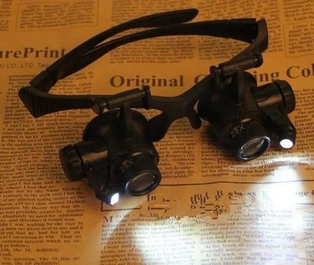  * óculos lupa led  - Foto 2