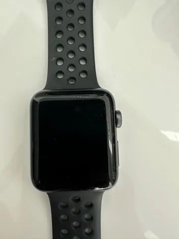 Black nike apple 2024 watch series 3