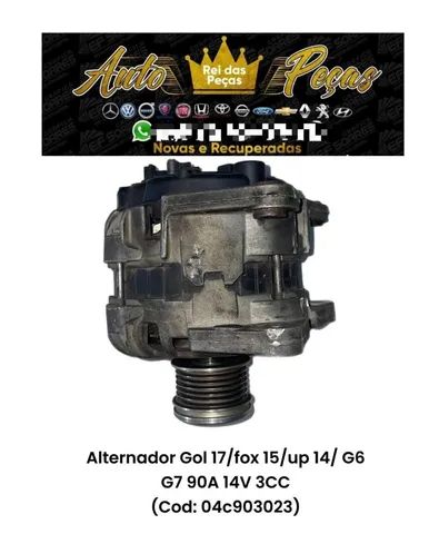 Alternador Volkswagen, g6,g7 2017. Fox 15. Up 14.