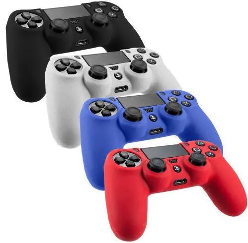 Capa Case Proteção Silicone Controle Ps4 Dualshock - Foto 2