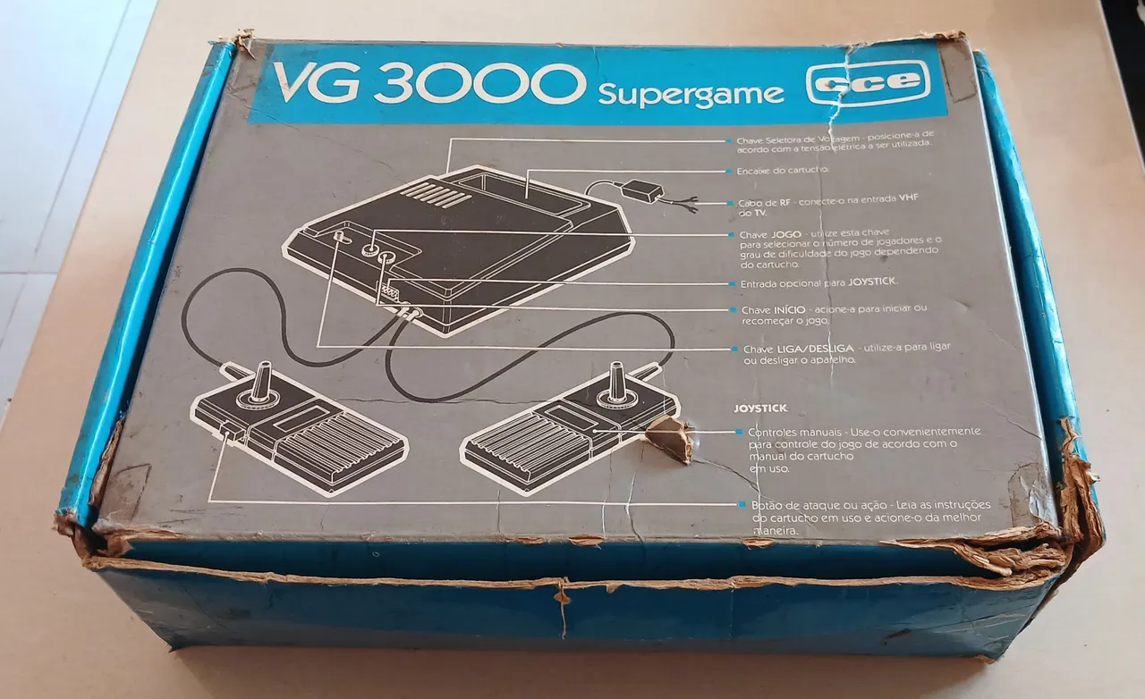 VG 3000 Supergame CCE - Não está ligando