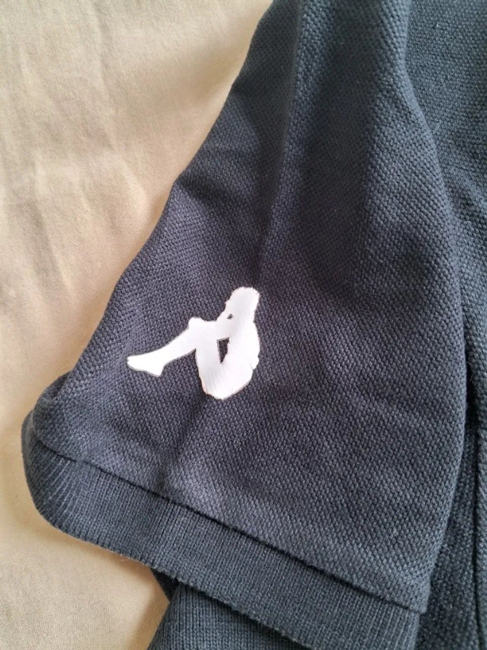 Camisa Polo Kappa G FPF Preta - Foto 4