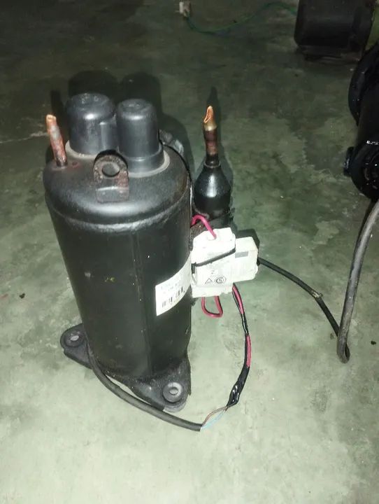 Compressor montado para pintura 