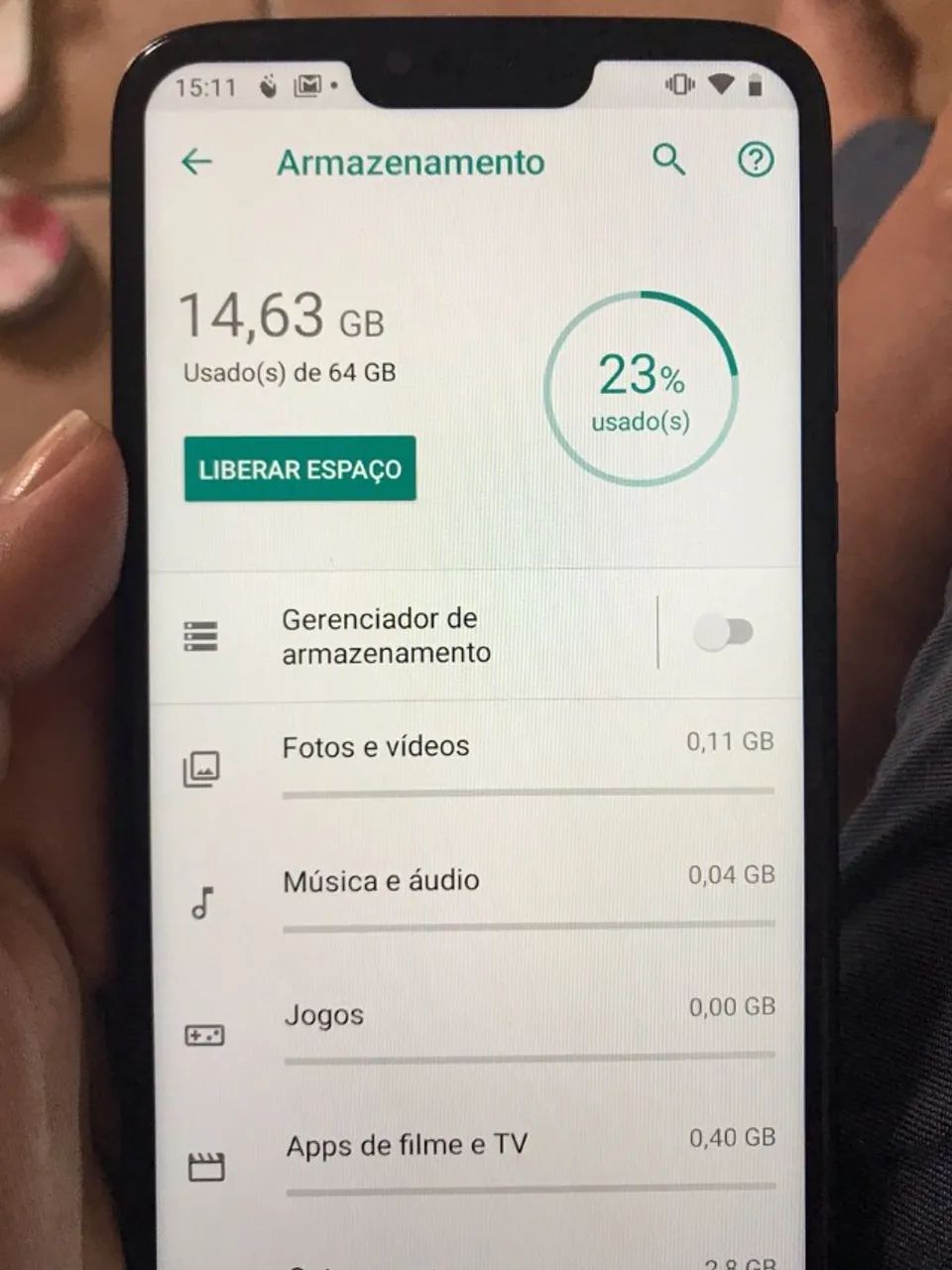 motorola moto G7 gold negocio troco vendo - Foto 3