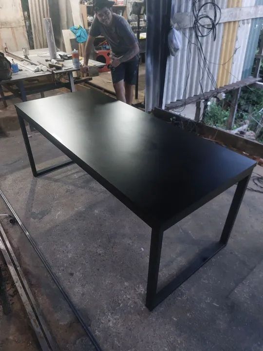 Mesa estilo industrial  - Foto 4