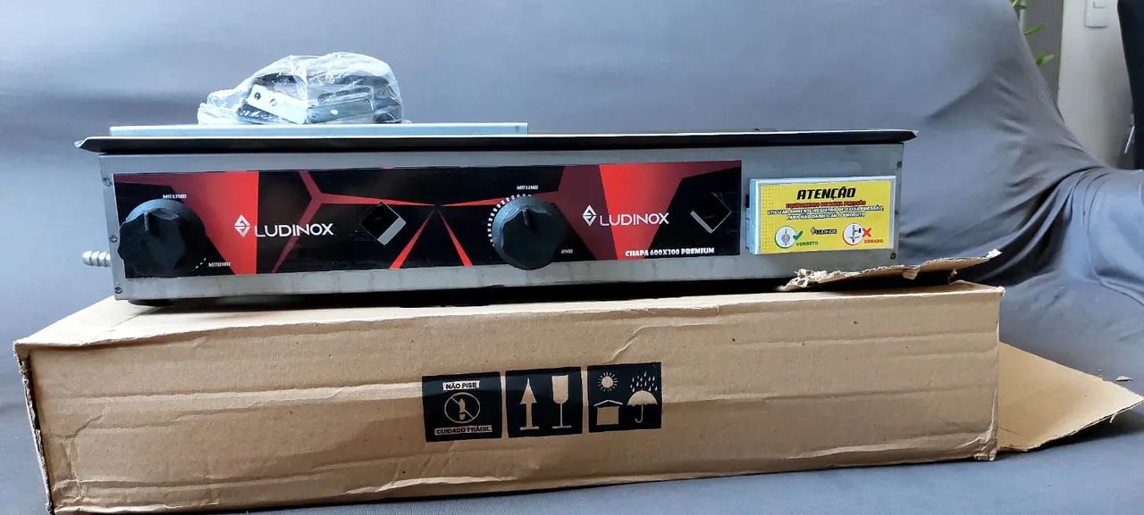 Chapa 60x30 a gás  - Foto 5