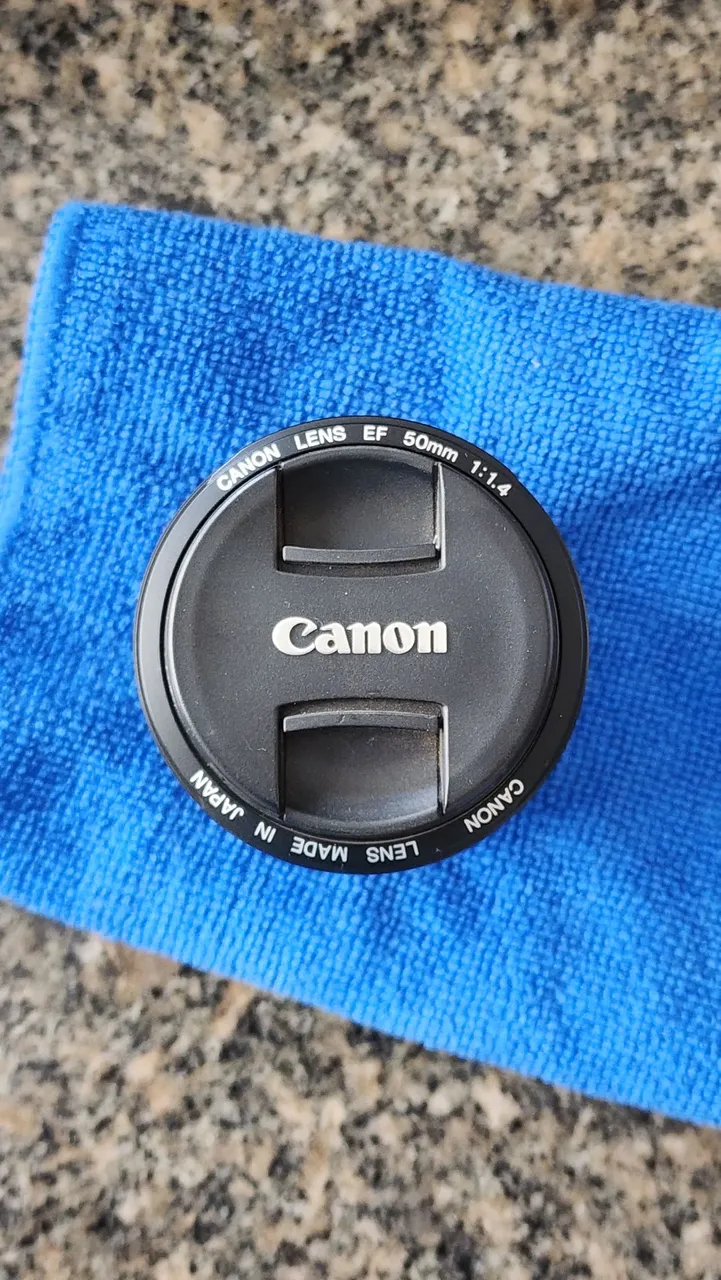 Lente Canon EF 50mm f1.4 ultrasonic