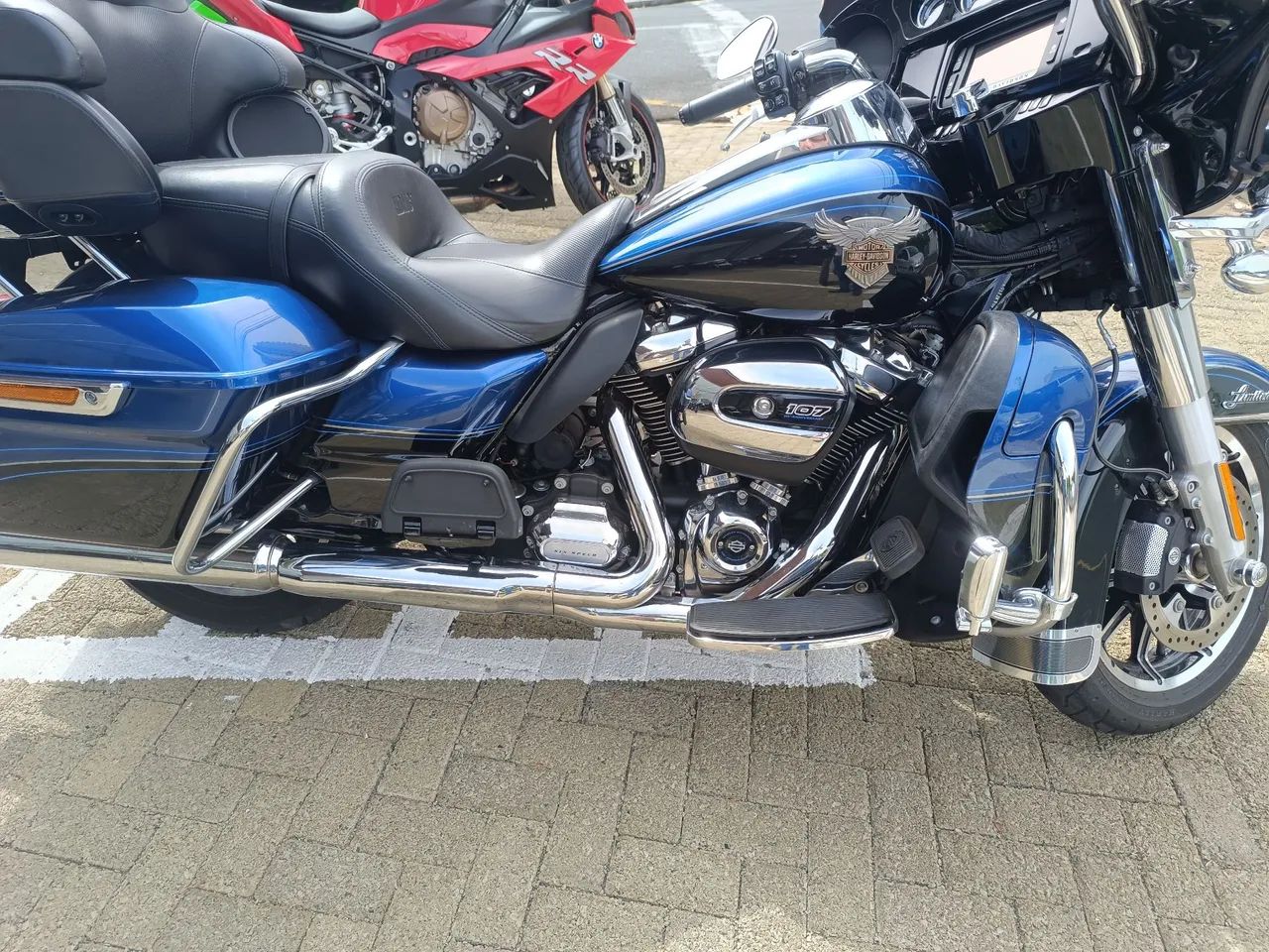 Harley Davidson ultra 2018 único dono toda original - Foto 5