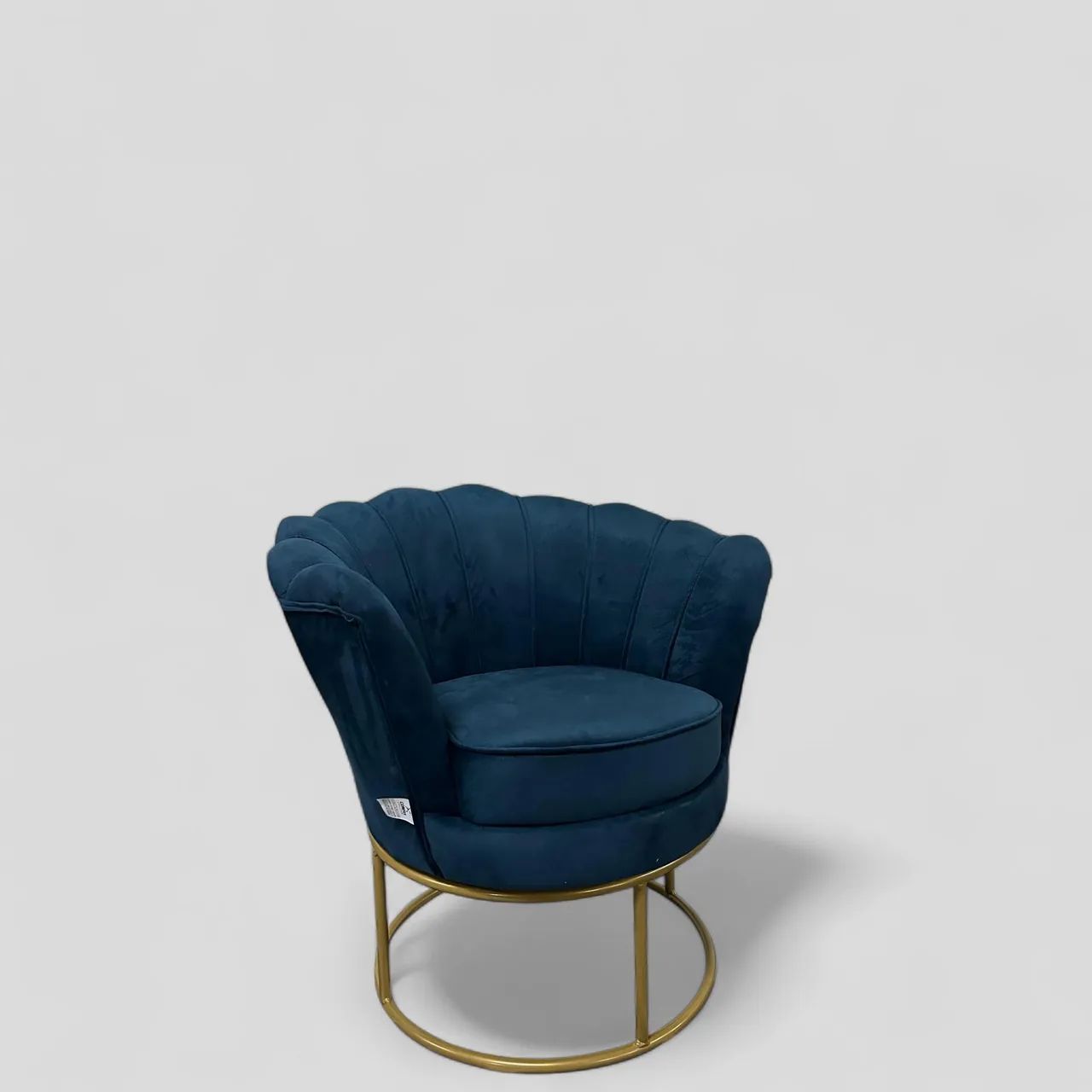 Poltrona Pétalas Veludo Glamour com Base Metalon - Foto 5