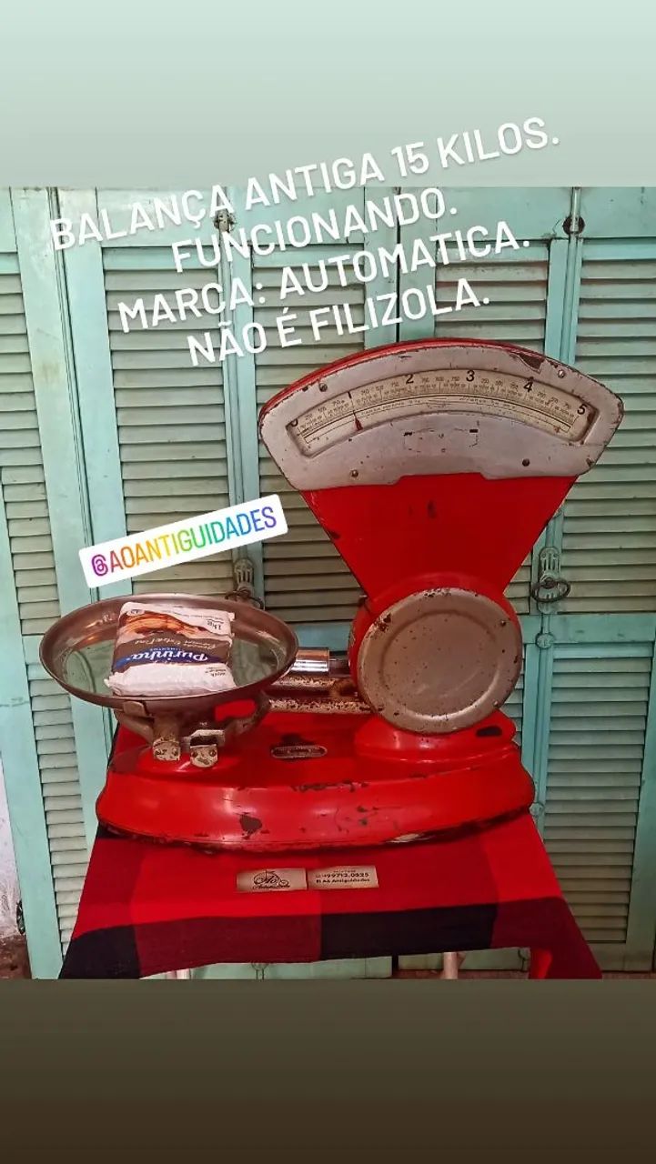 Balança antiga  - Foto 5