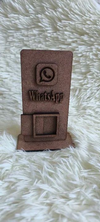 Placa PIX, Wi-Fi, Whatsapp e Instagram em MDF rústico personalizada - Foto 4