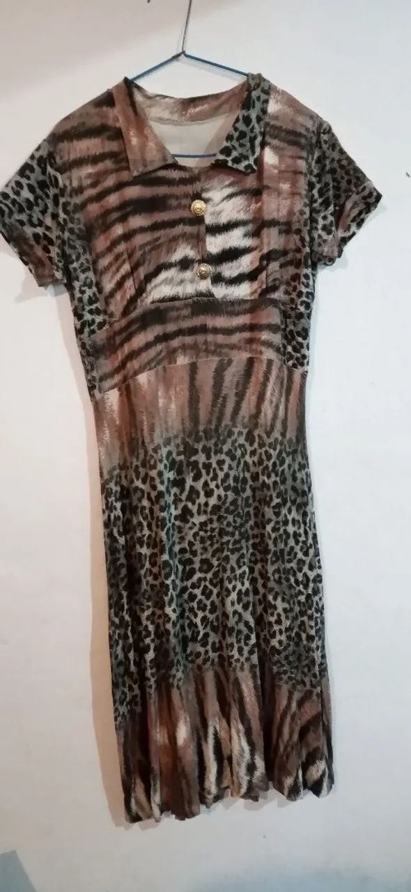 Vestido animal print - Foto 2