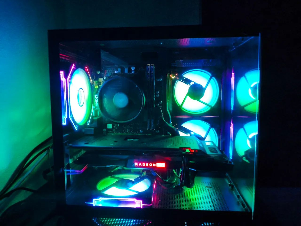 Computador Ryzen 3200g com RX 580 Computadores e Desktops