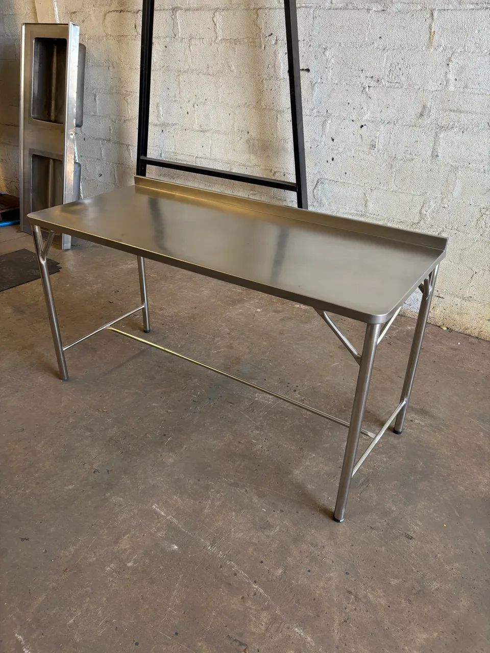 Mesa Inox reforçada industrial  - Foto 2