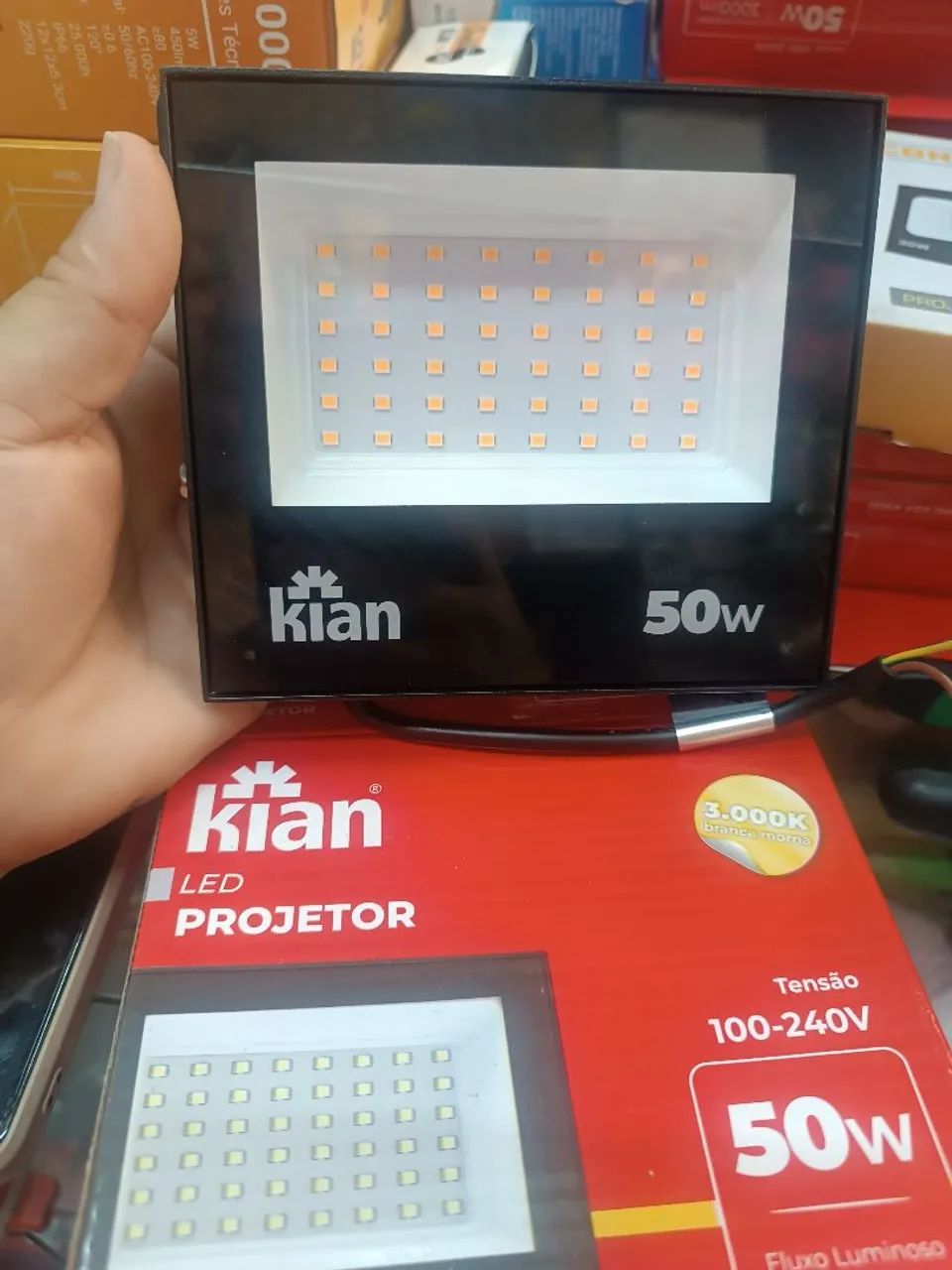 Refletor LED 50W Kian - 3000lm - Foto 3