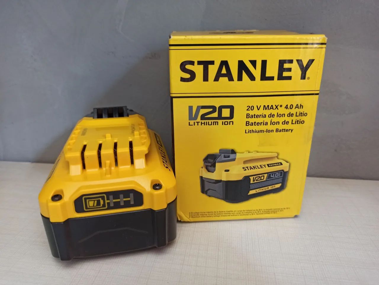 Bateria íons de lítio 20V 4 Ah V20  - Foto 5