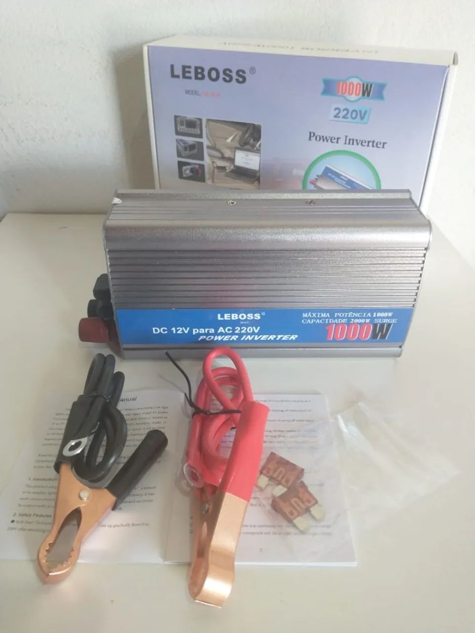 Inversor de 1000W 12v Para 220v Para Sistemas Starlink - Foto 5