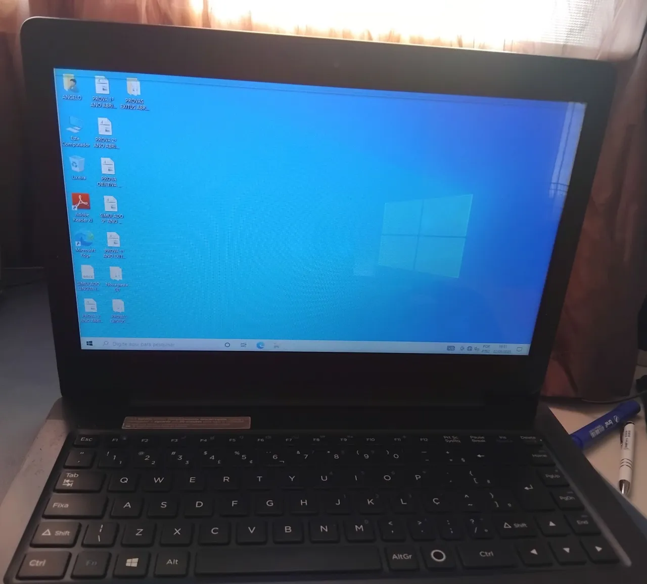 Notebook positivo pra leitura