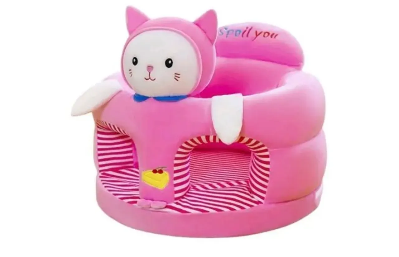 Poltrona Infantil Bebê Gato Rosa