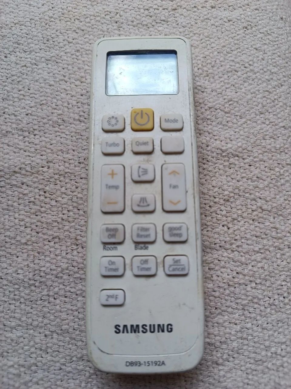 Controle remoto para ar condicionado Samsung DB93-15192A