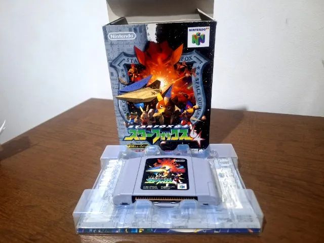 Star Fox 64 Original Japonês (Nintendo 64) | Completo na Caixa CIB