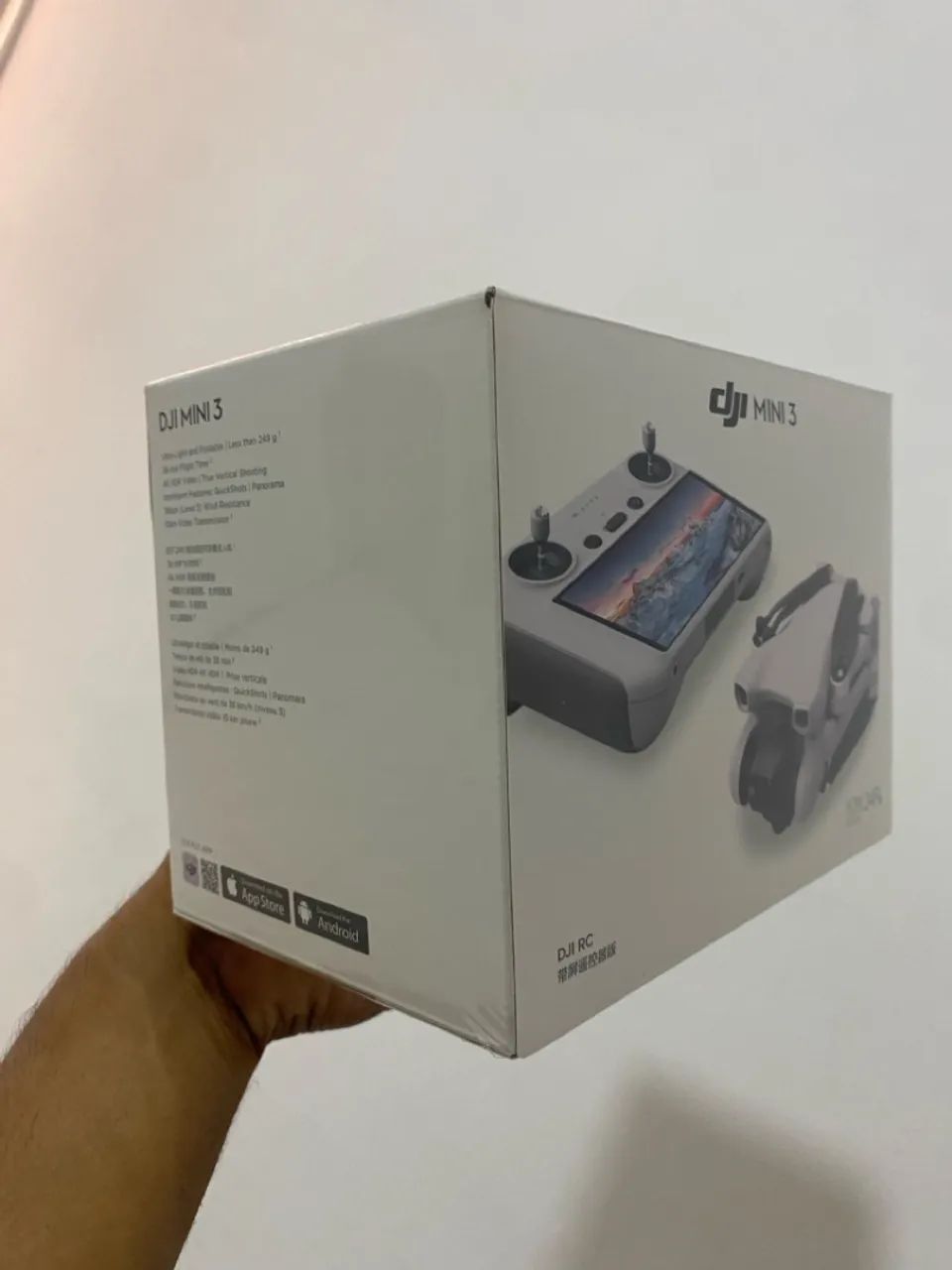 Drone Dji Mini 3 Controle com tela - Lacrado - Foto 3