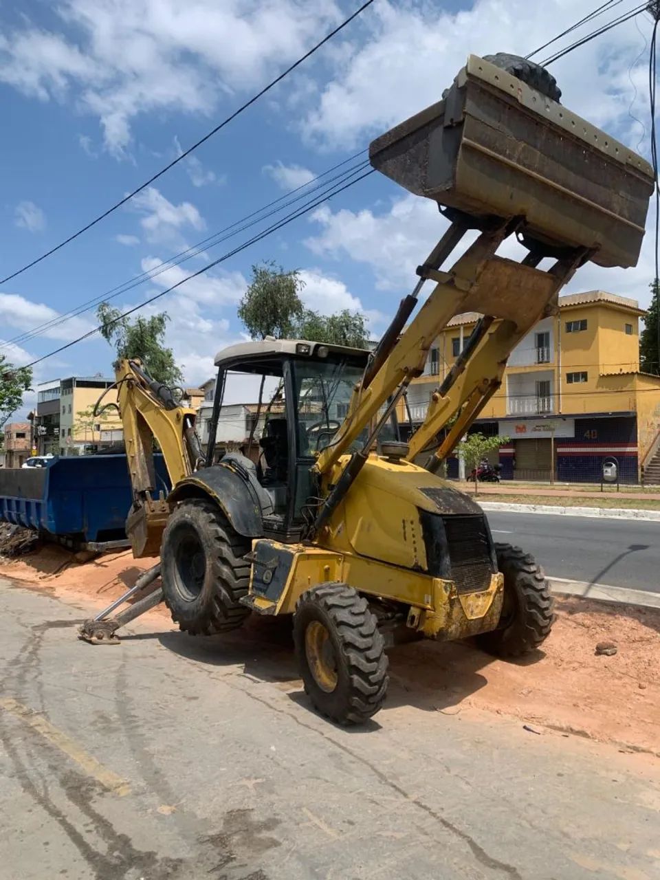 Retro Escavadeira 4x4 