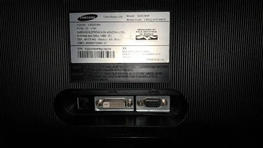 Monitor Samsung 22" S22C301F - Foto 2