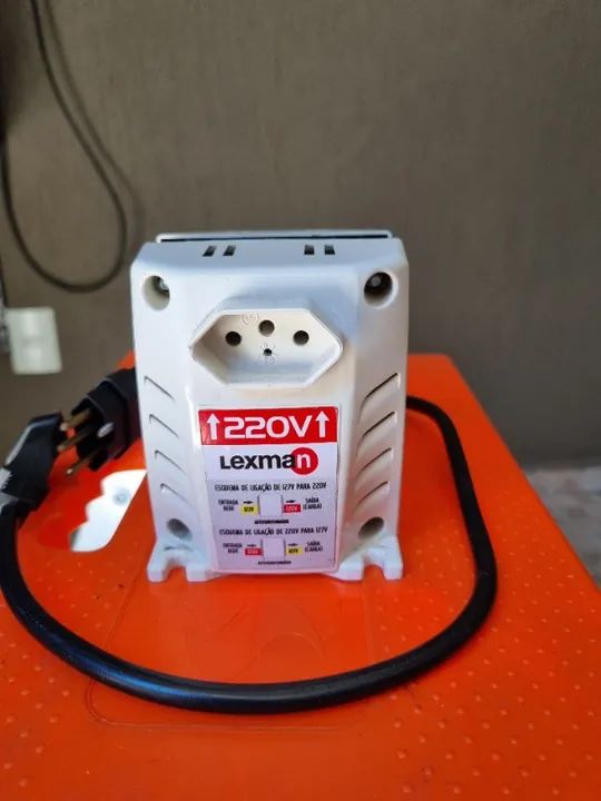 Autotransformador Lexman 500va bivolt 110/220v - Foto 3