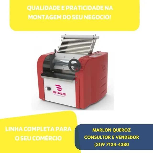 Amassadeira 5 KG Braesi Basculante Nova