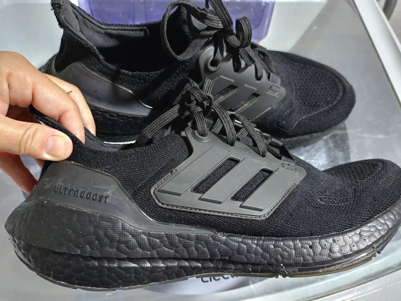 Tênis Adidas Ultraboost Preto - Tamanho 37 - Foto 4