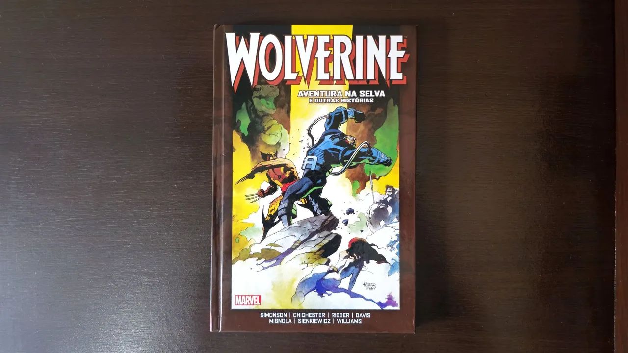 Wolverine - Aventura na Selva e Outras Histórias - Marvel - HQ Panini