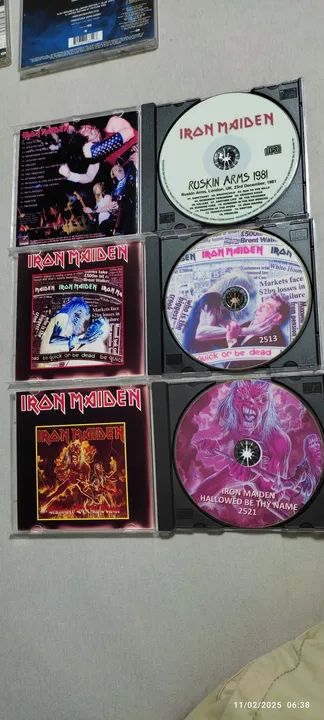 Iron Maiden - albuns e singles (leia a descrição) - Foto 3