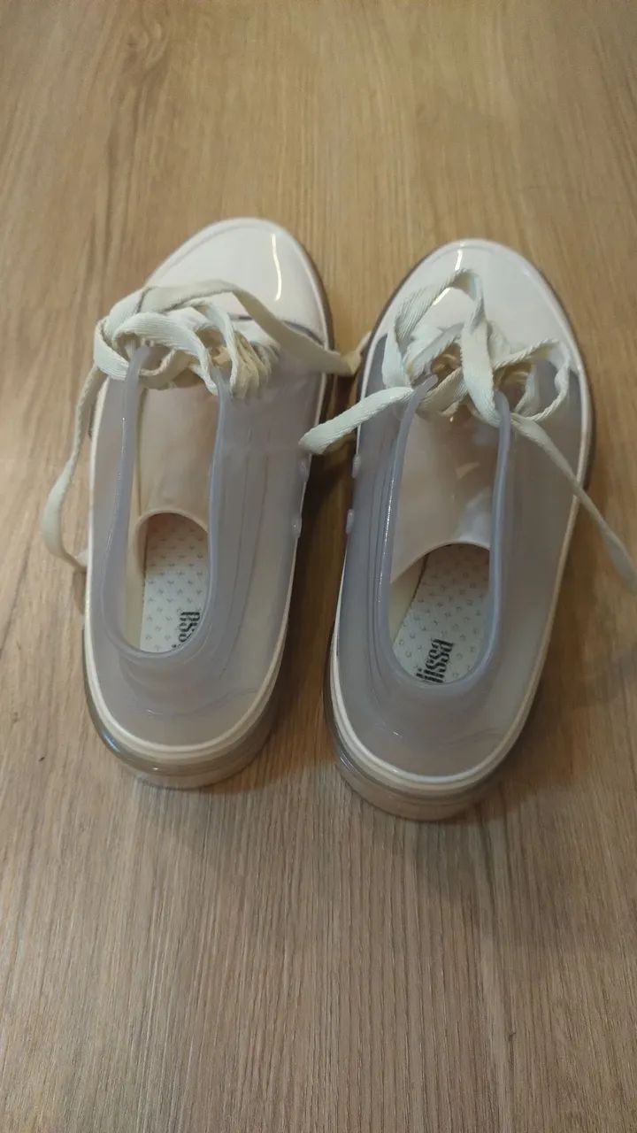 Tênis Melissa - Transparente e estiloso! - Foto 4