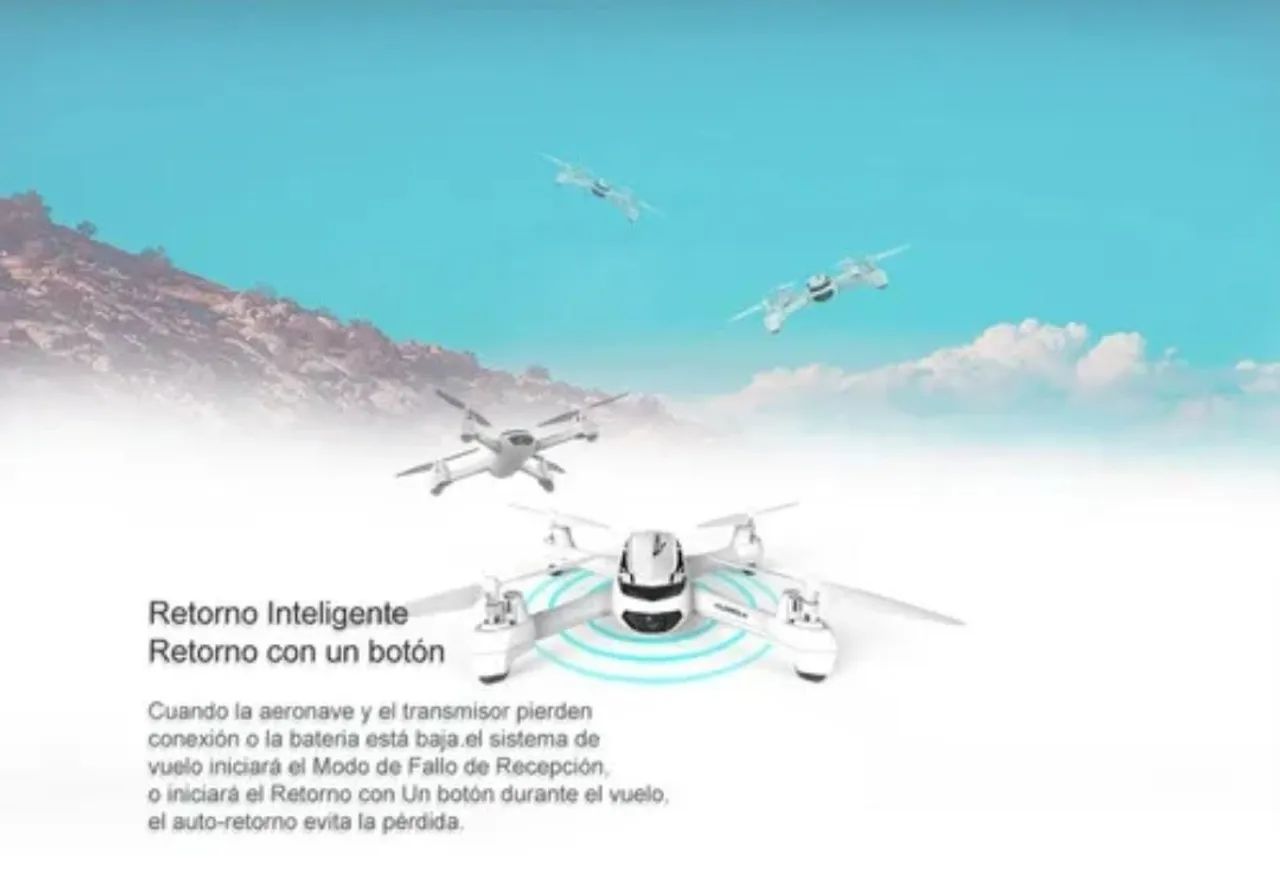 Drone Hubsan  X4 Desire H502S (novo sem uso) Oportunidade  - Foto 5