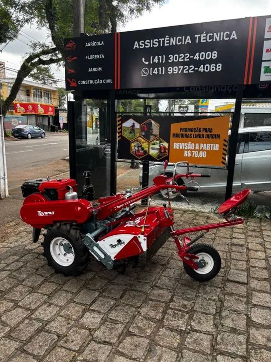 Micro Trator Toyama 16,5 HP - Foto 4
