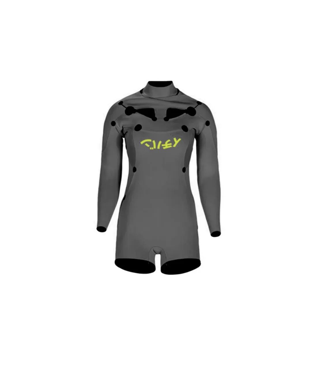 Short John Matuse Darc 2mm feminino - Foto 2