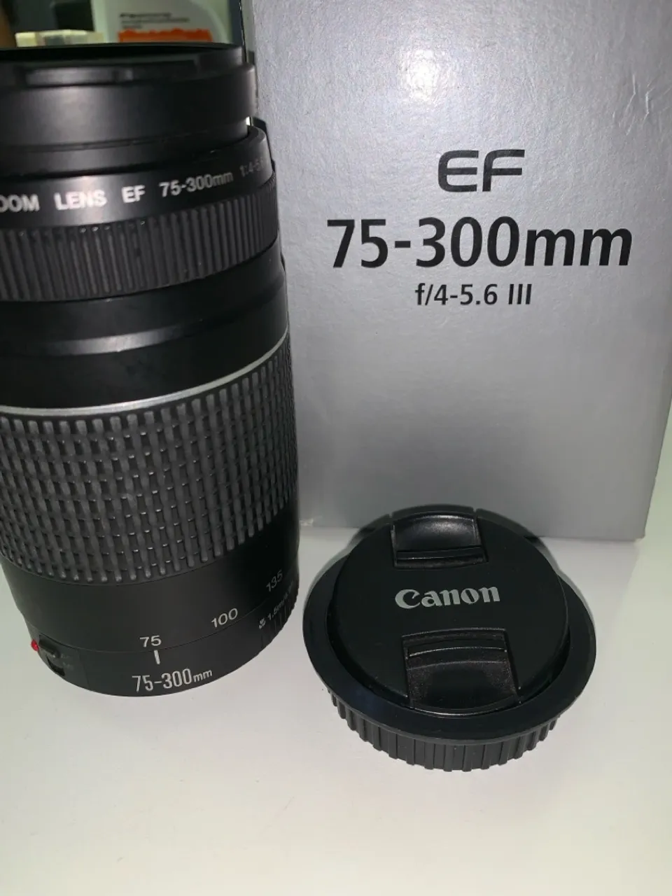 Lente Canon EF 75-300mm f/4-5.6 III Zoom