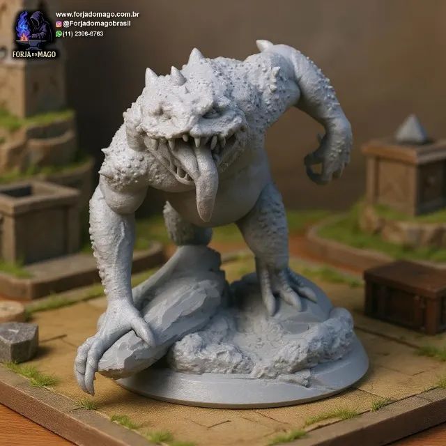 Miniaturas de RPG, Dungeons & dragons, d&d, monstros - Foto 3
