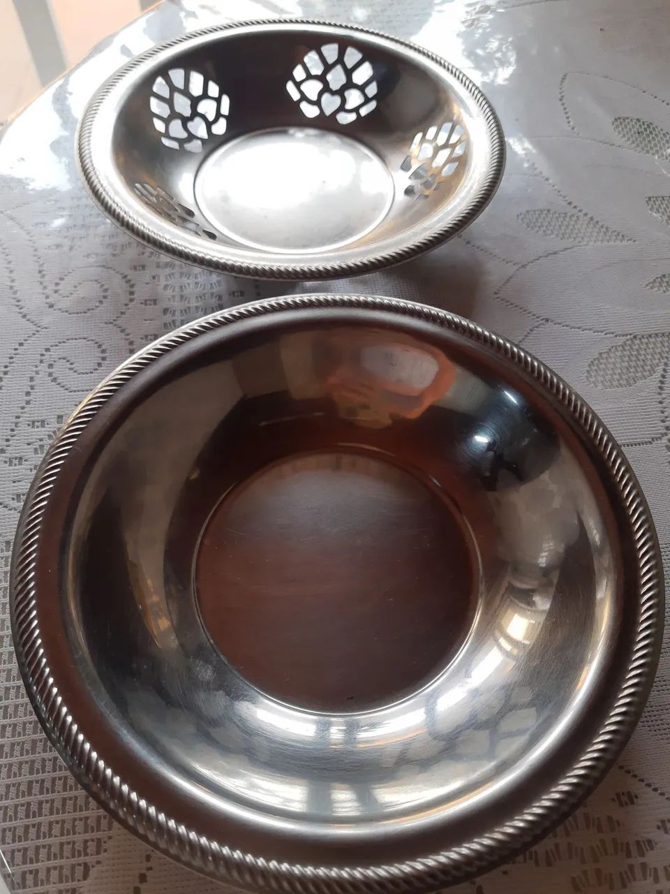 Jogo de Travessas de Aço Inox 10 peças  - Foto 6