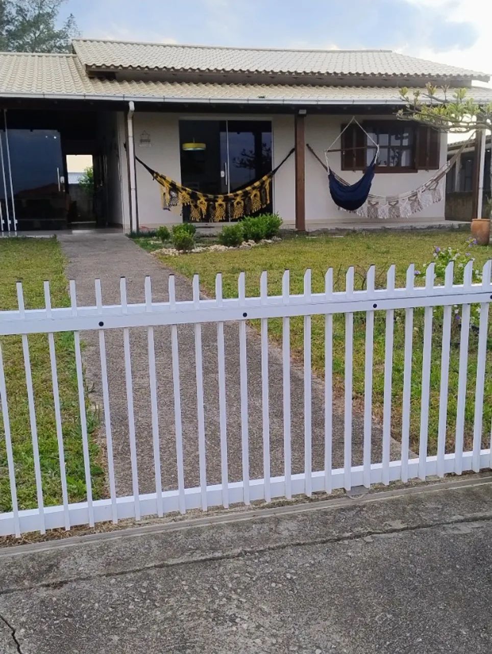 Casa mobiliada , 3 dormitórios para temporada em Balneário Campo Bom - Jaguaruna.  / sc.