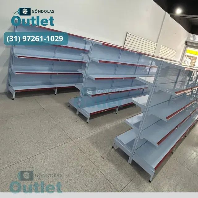 Prateleira para supermercado Gondolas de centro - Foto 3