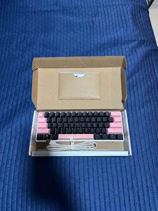 Teclado Mecânico Razer Huntsman Mini Mercury 60% - Novo - Foto 4