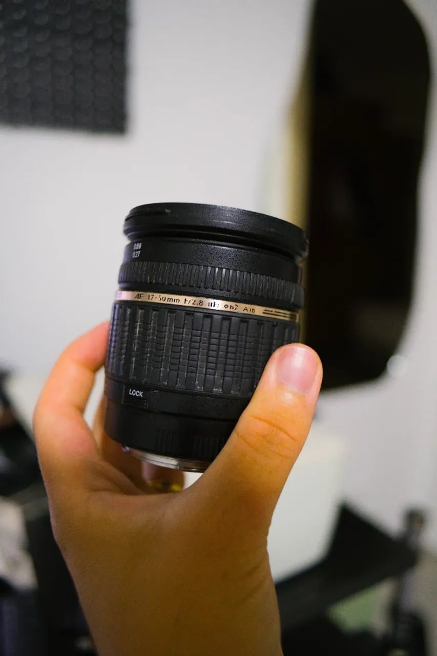 Lente Tamron 17-50 para Canon EF-S