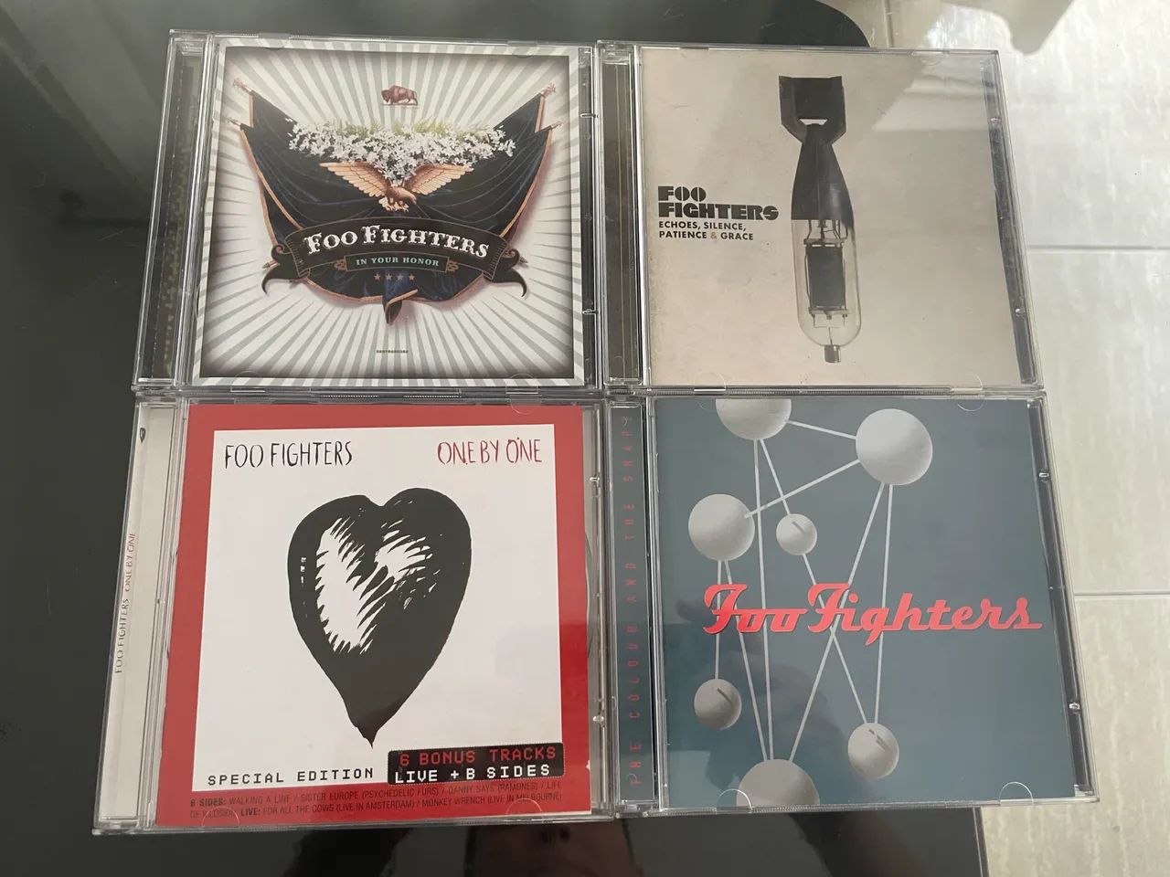 Coleção cds foo fighters (4 cds)
